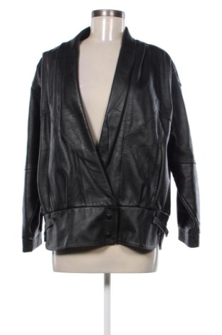 Дамско кожено яке Unbranded, Размер XL, Цвят Черен, Цена 49,68 €