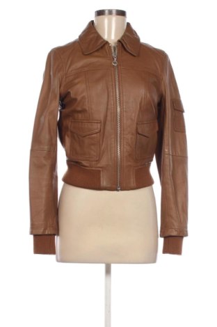 Damska kurtka skórzana Unbranded, Rozmiar M, Kolor Brązowy, Cena 476,90 zł