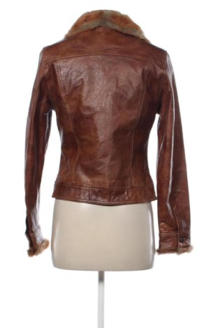 Damska kurtka skórzana Unbranded, Rozmiar M, Kolor Brązowy, Cena 267,92 zł