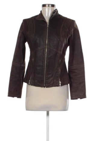 Damska kurtka skórzana Unbranded, Rozmiar M, Kolor Brązowy, Cena 265,80 zł