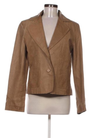 Дамско кожено яке Unbranded, Размер L, Цвят Кафяв, Цена 30,00 €