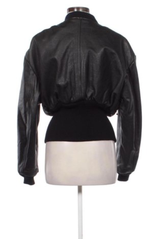 Дамско кожено яке Unbranded, Размер XS, Цвят Черен, Цена 94,23 €