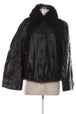 Damska kurtka skórzana Zara, Rozmiar M, Kolor Czarny, Cena 112,29 zł