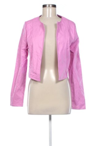 Дамско кожено яке Zuiki, Размер L, Цвят Розов, Цена 15,33 €