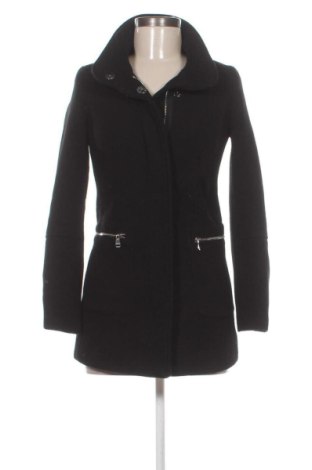 Damenmantel Bershka, Größe XS, Farbe Schwarz, Preis 45,00 €