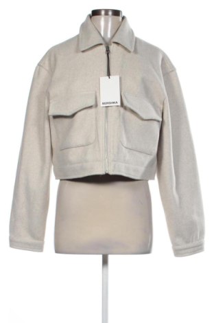 Damenmantel Bershka, Größe M, Farbe Beige, Preis 47,57 €