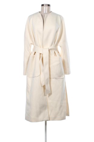 Damski płaszcz H&M, Rozmiar S, Kolor ecru, Cena 271,98 zł