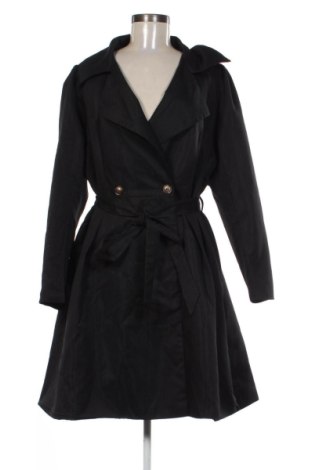 Дамско палто SHEIN, Размер XL, Цвят Черен, Цена 30,00 €