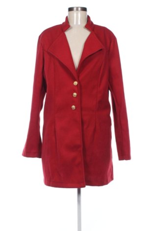 Dámský kabát  SHEIN, Velikost XL, Barva Červená, Cena  259,00 Kč
