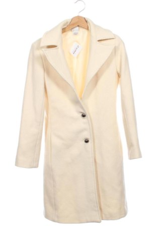 Damski płaszcz Unbranded, Rozmiar XXS, Kolor ecru, Cena 176,99 zł