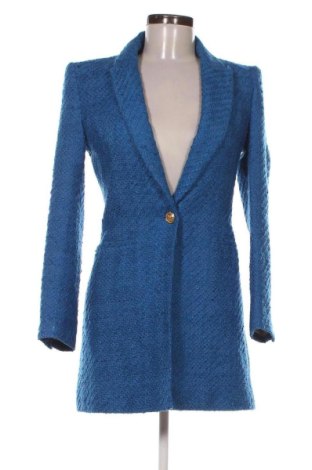 Дамско палто Zara, Размер XS, Цвят Син, Цена 42,72 €