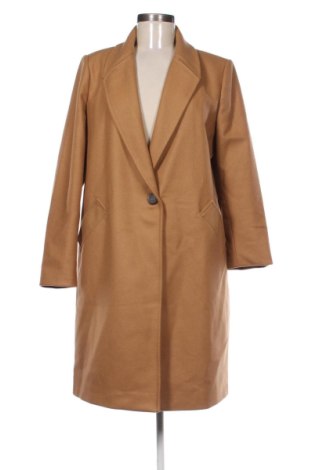 Damski płaszcz Zara, Rozmiar L, Kolor Beżowy, Cena 187,55 zł