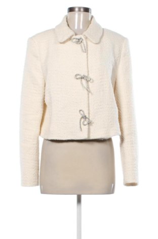 Dámský kabát  Zara, Velikost L, Barva Krémová, Cena  794,00 Kč