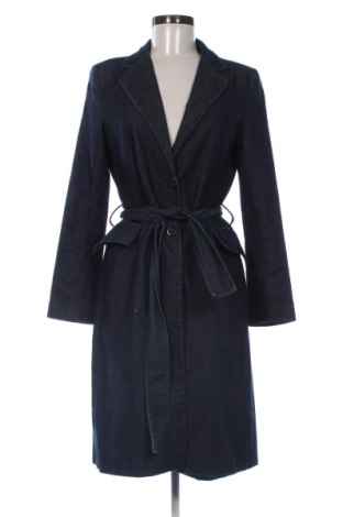Palton de femei Zara, Mărime L, Culoare Albastru, Preț 145,97 Lei