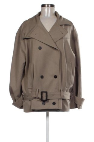 Palton de femei Zara, Mărime L, Culoare Maro, Preț 173,99 Lei