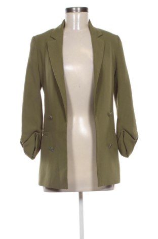 Дамско сако Bershka, Размер XS, Цвят Зелен, Цена 24,44 €