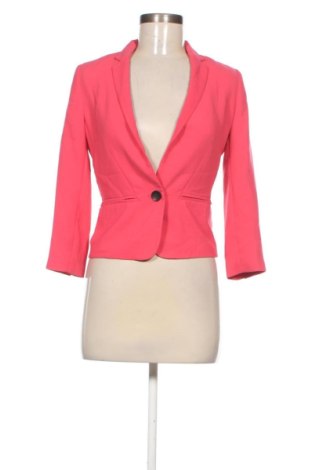 Γυναικείο σακάκι Bershka, Μέγεθος S, Χρώμα Ρόζ , Τιμή 24,99 €