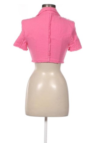 Γυναικείο σακάκι Bershka, Μέγεθος S, Χρώμα Ρόζ , Τιμή 29,99 €