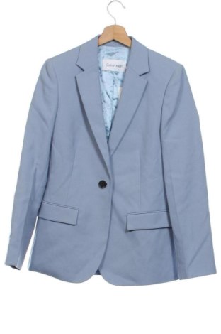 Γυναικείο σακάκι Calvin Klein, Μέγεθος XS, Χρώμα Μπλέ, Τιμή 219,99 €