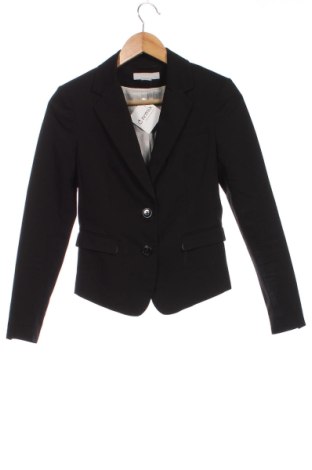 Γυναικείο σακάκι H&M, Μέγεθος XS, Χρώμα Μαύρο, Τιμή 25,00 €