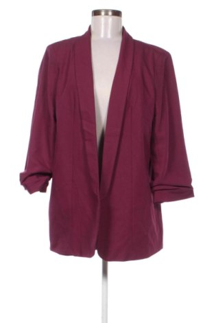 Γυναικείο σακάκι Pieces, Μέγεθος XL, Χρώμα Κόκκινο, Τιμή 25,99 €