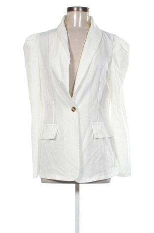Γυναικείο σακάκι Unbranded, Μέγεθος M, Χρώμα Λευκό, Τιμή 25,00 €