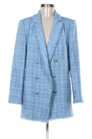 Дамско сако Zara, Размер L, Цвят Син, Цена 25,05 €