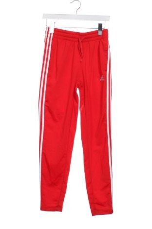 Γυναικείο αθλητικό παντελόνι Adidas, Μέγεθος XS, Χρώμα Κόκκινο, Τιμή 25,70 €