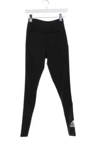 Γυναικείο αθλητικό παντελόνι Adidas, Μέγεθος XS, Χρώμα Μαύρο, Τιμή 21,00 €