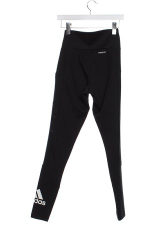 Γυναικείο αθλητικό παντελόνι Adidas, Μέγεθος XS, Χρώμα Μαύρο, Τιμή 21,00 €