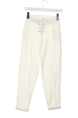 Γυναικείο αθλητικό παντελόνι Bershka, Μέγεθος XS, Χρώμα Λευκό, Τιμή 17,99 €