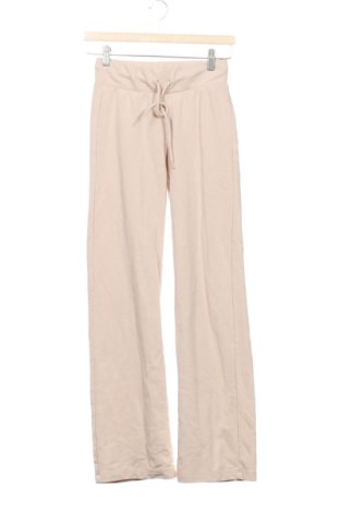 Дамско спортно долнище H&M, Размер XXS, Цвят Бежов, Цена 14,74 €