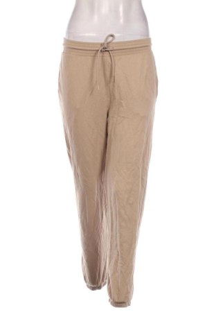 Pantaloni trening de femei Unbranded, Mărime L, Culoare Bej, Preț 77,00 Lei