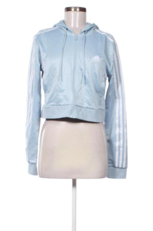 Damen Sportoberteil Adidas, Größe L, Farbe Blau, Preis 71,99 €