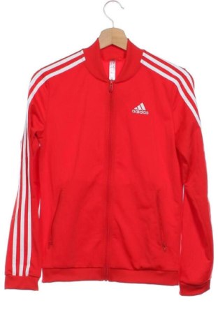 Γυναικεία αθλητική ζακέτα Adidas, Μέγεθος XS, Χρώμα Κόκκινο, Τιμή 30,00 €
