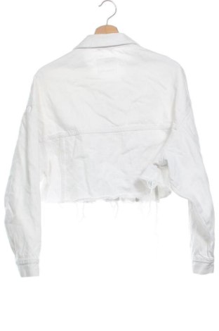 Geacă de femei Bershka, Mărime S, Culoare Alb, Preț 123,99 Lei