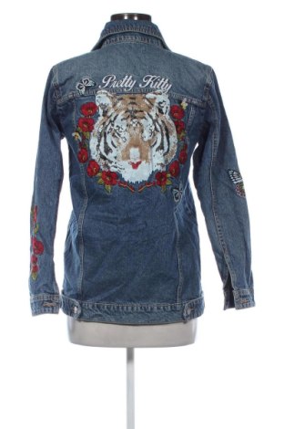 Γυναικείο μπουφάν Stradivarius, Μέγεθος S, Χρώμα Μπλέ, Τιμή 15,99 €