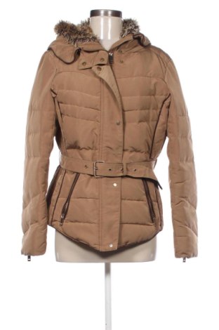 Дамско яке Zara, Размер XL, Цвят Бежов, Цена 21,00 €