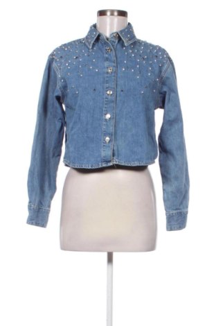 Geacă de femei Zara, Mărime S, Culoare Albastru, Preț 292,51 Lei