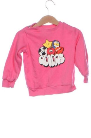 Παιδική μπλούζα Adidas, Μέγεθος 9-12m/ 74-80 εκ., Χρώμα Ρόζ , Τιμή 10,00 €