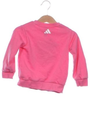 Παιδική μπλούζα Adidas, Μέγεθος 9-12m/ 74-80 εκ., Χρώμα Ρόζ , Τιμή 10,00 €
