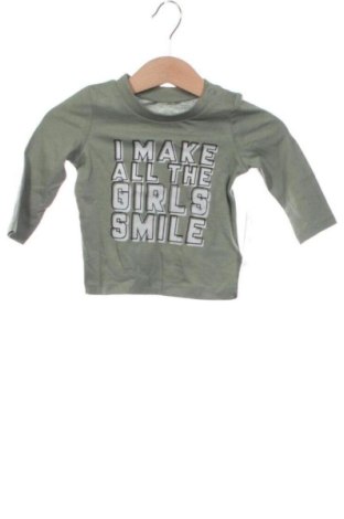 Детска блуза Baby Club, Размер 2-3m/ 56-62 см, Цвят Зелен, Цена 9,00 €