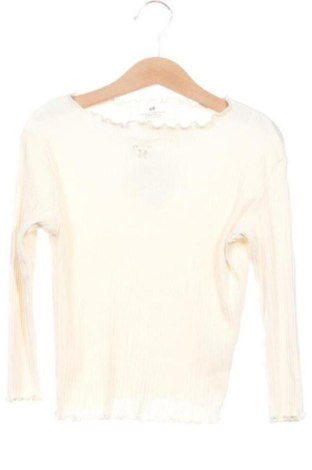 Dětská halenka  H&M, Velikost 4-5y/ 110-116 cm, Barva Krémová, Cena  170,00 Kč