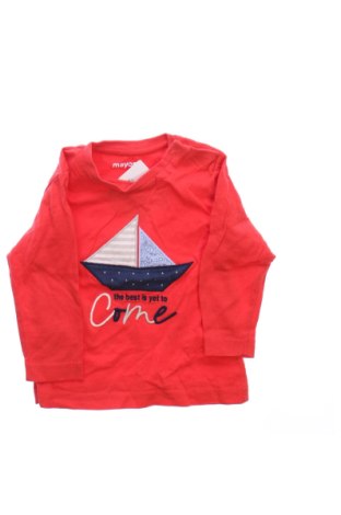 Dziecięca bluzka Mayoral, Rozmiar 3-6m/ 62-68 cm, Kolor Czerwony, Cena 64,30 zł