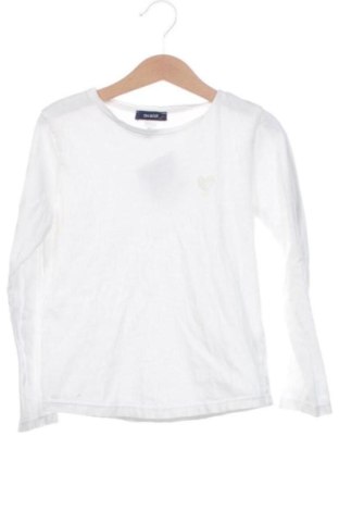 Детска блуза Okaidi, Размер 6-7y/ 122-128 см, Цвят Бял, Цена 6,00 €