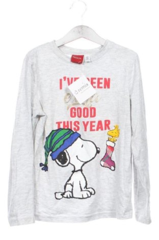 Kinder Shirt Peanuts, Größe 7-8y/ 128-134 cm, Farbe Grau, Preis € 6,00