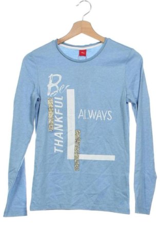 Kinder Shirt S.Oliver, Größe 12-13y/ 158-164 cm, Farbe Blau, Preis 33,99 €