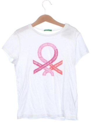 Παιδική μπλούζα United Colors Of Benetton, Μέγεθος 7-8y/ 128-134 εκ., Χρώμα Λευκό, Τιμή 11,75 €