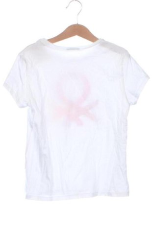 Παιδική μπλούζα United Colors Of Benetton, Μέγεθος 7-8y/ 128-134 εκ., Χρώμα Λευκό, Τιμή 11,75 €