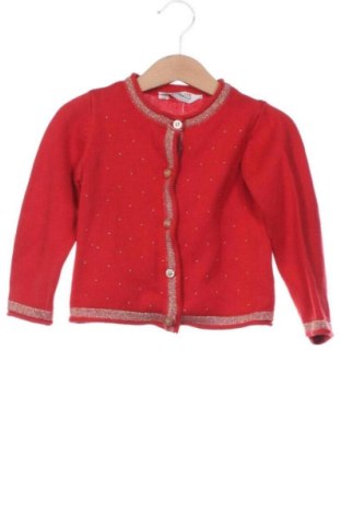 Детска жилетка Coccodrillo, Размер 12-18m/ 80-86 см, Цвят Червен, Цена 8,63 €
